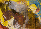 chaotic nacotic, 2008, 70cm x 100cm, mixed media, Papier